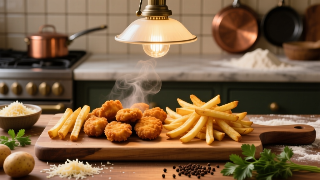 Air Fryer Chicken Nuggets & Fries: Crispy, Even, Perfect