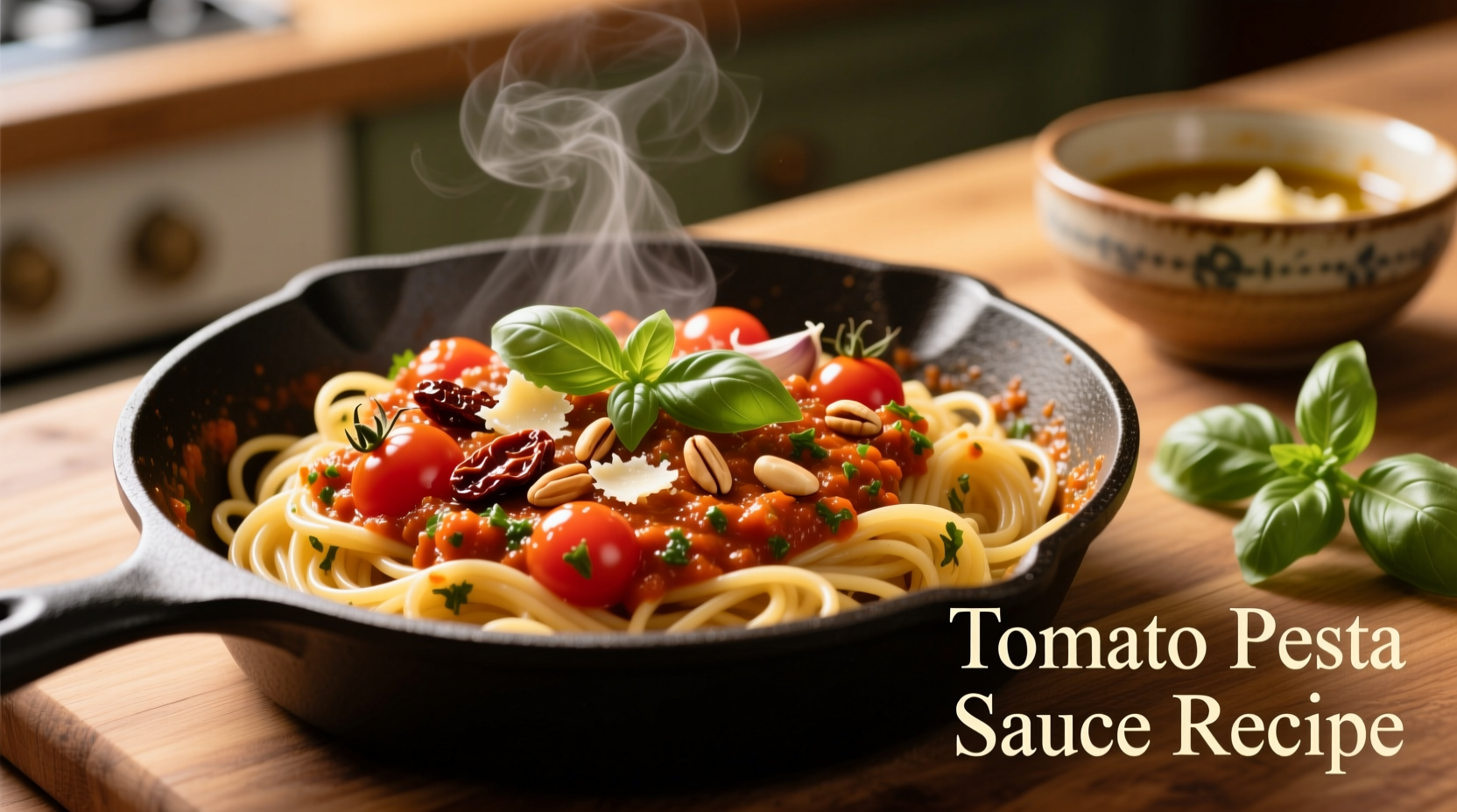 Perfect Tomato Pesto Sauce Recipe in 15 Minutes