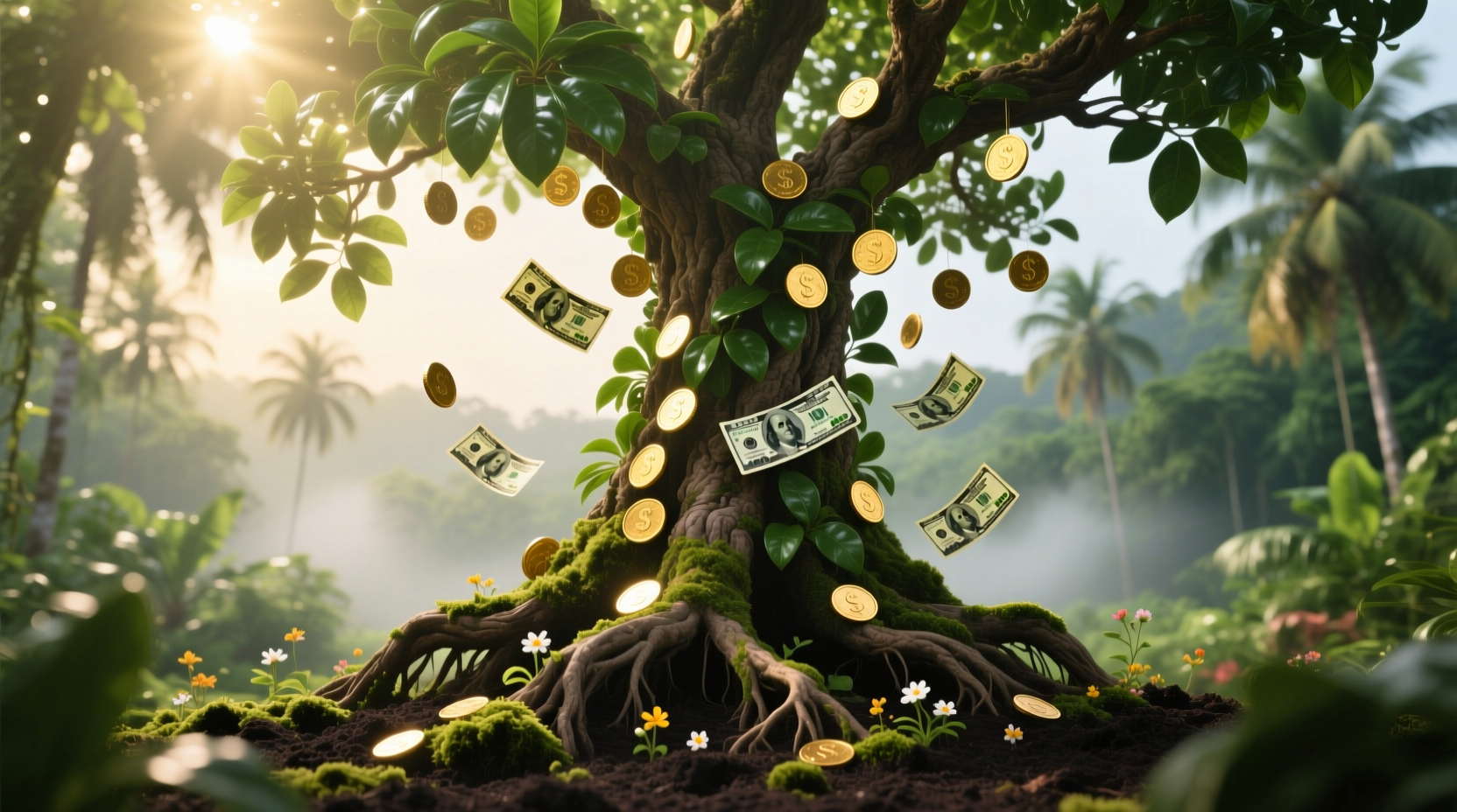 fully grown money tree