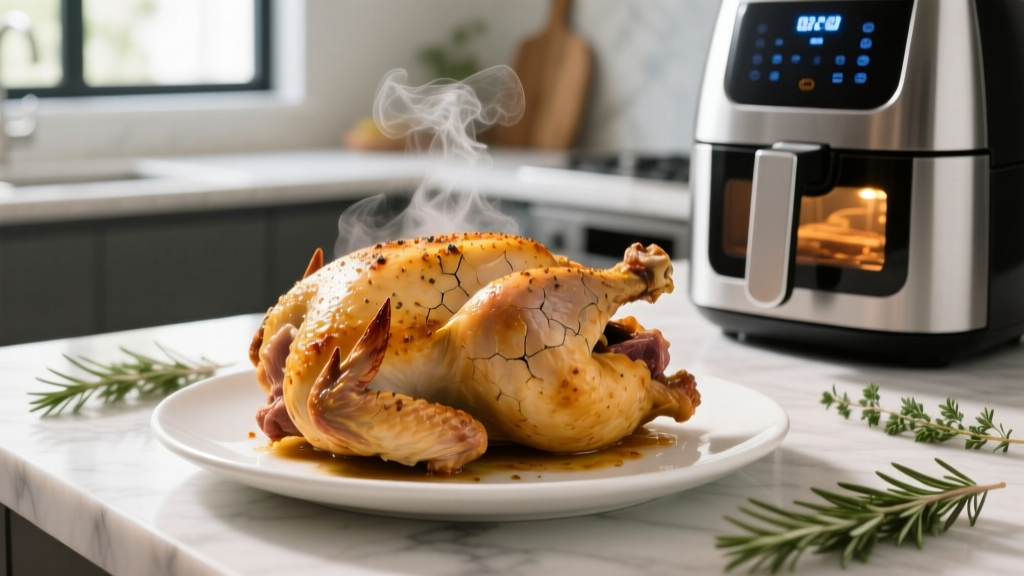 How Long Does a Whole Chicken Take in an Air Fryer?