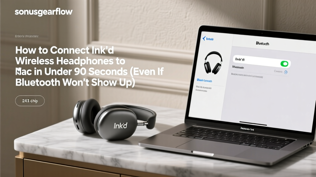 Ink'd Wireless Headphones Not Connecting to Mac? Fixes