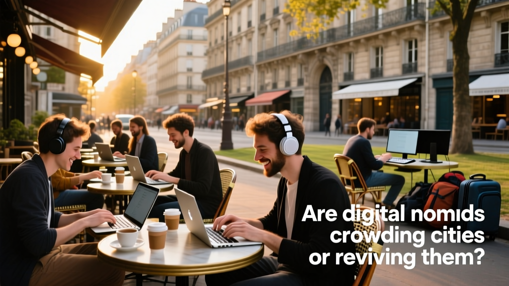 Are Digital Nomads Crowding Cities Or Reviving Them? A Ground-Level Hospitality Analysis
