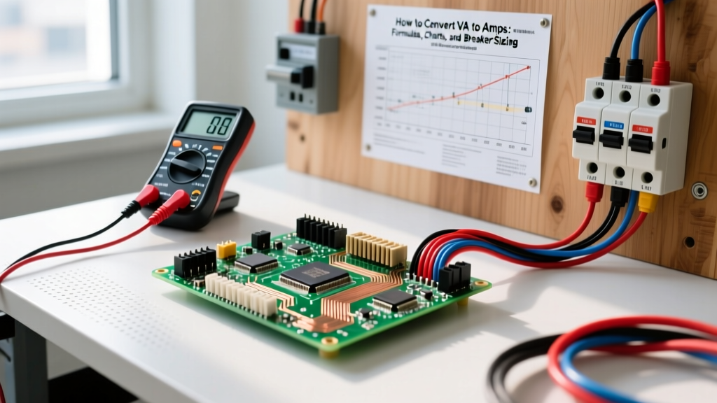 How to Convert VA to Amps: Formulas, Charts, and Breaker Sizing