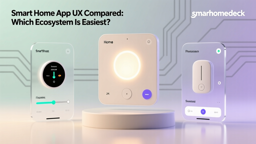 Smart Home App UX Compared: Which Ecosystem Is Easiest?