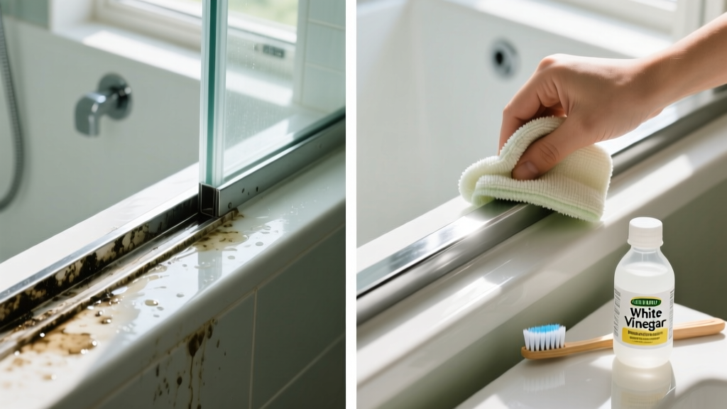 Proven Method: How to Clean Shower Door Tracks Fast
