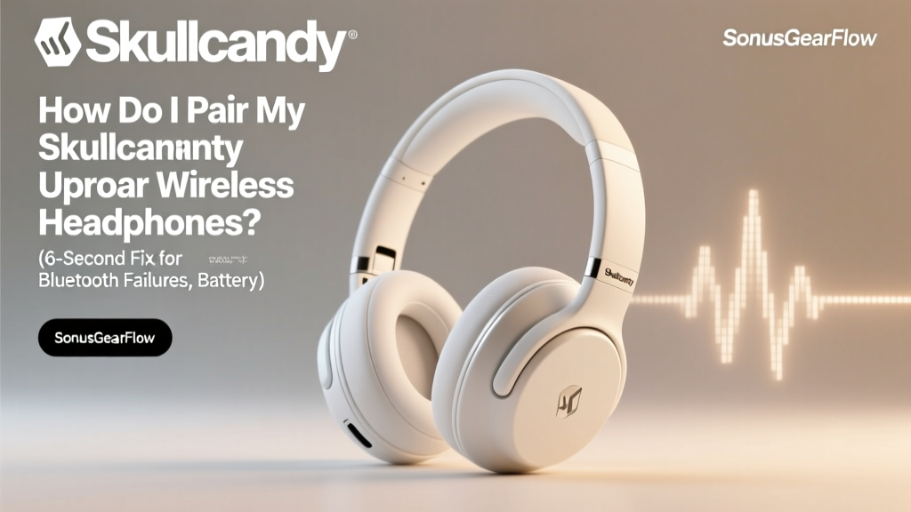 How Do I Pair My Skullcandy Uproar Wireless Headphones