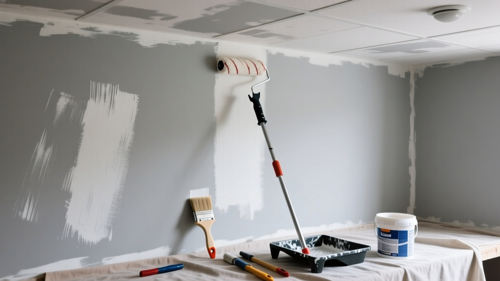 How to Fix Paint Roller Marks on Walls and Ceilings
