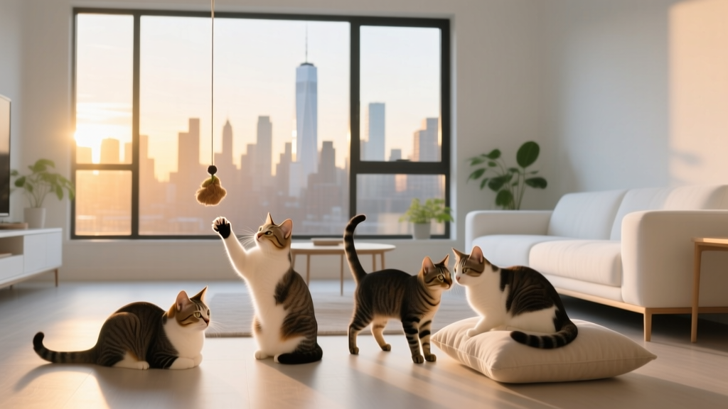 What Different Cat Behaviors Mean in Apartment Living