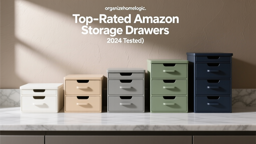 Top-Rated Amazon Storage Drawers (2024 Tested)