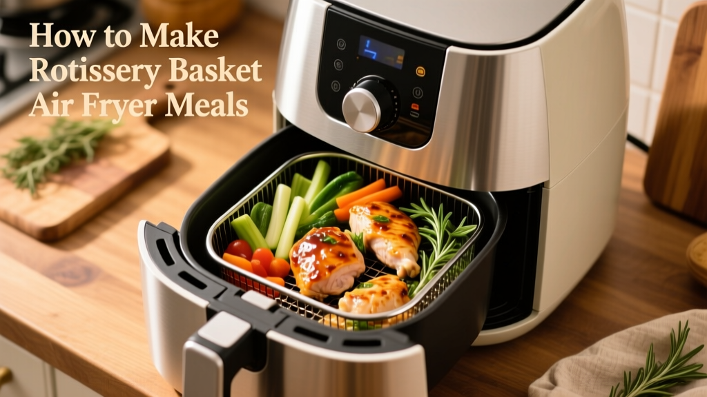 How to Make Rotisserie Basket Air Fryer Meals