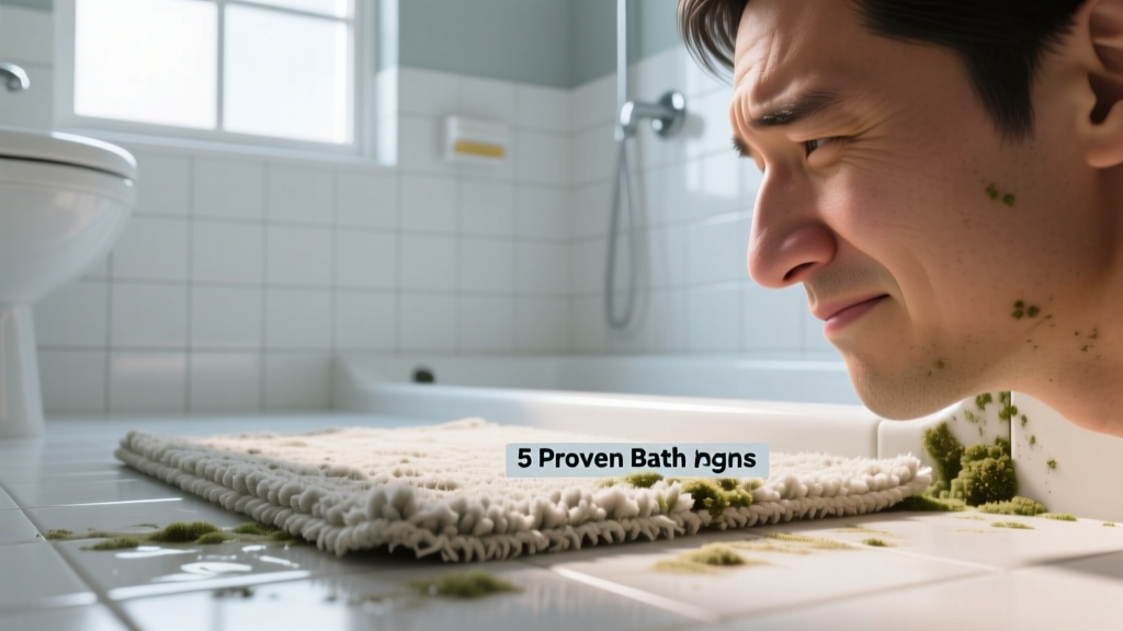5 Proven Bath Mat Signs It Needs Cleaning Right Now