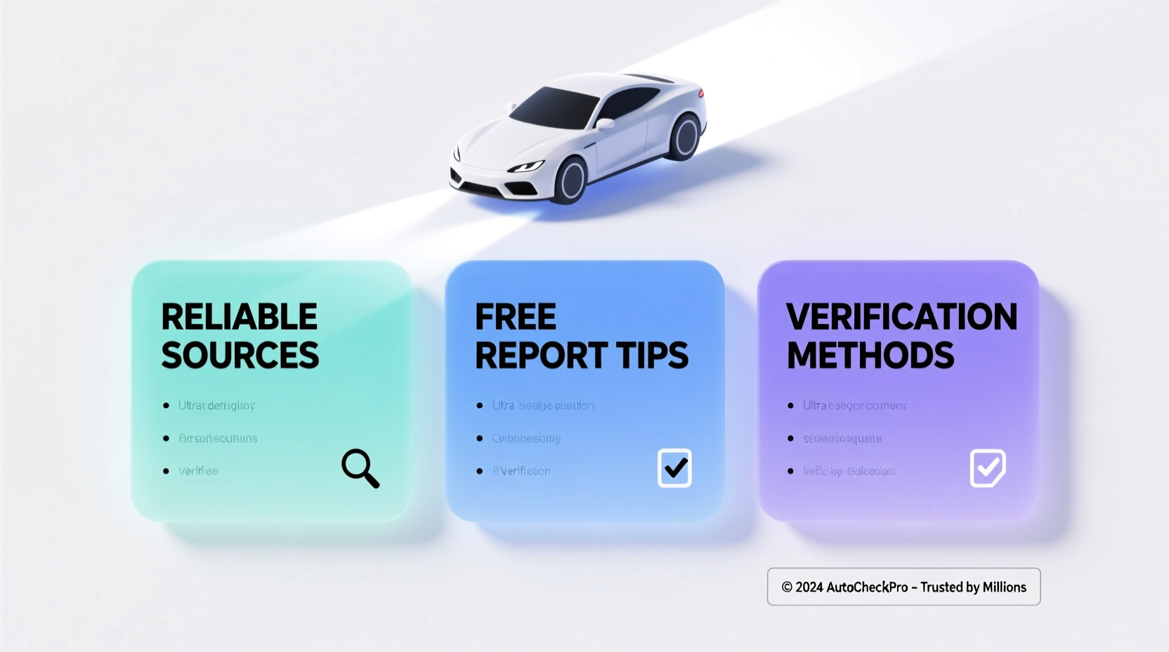 how to get a free car report