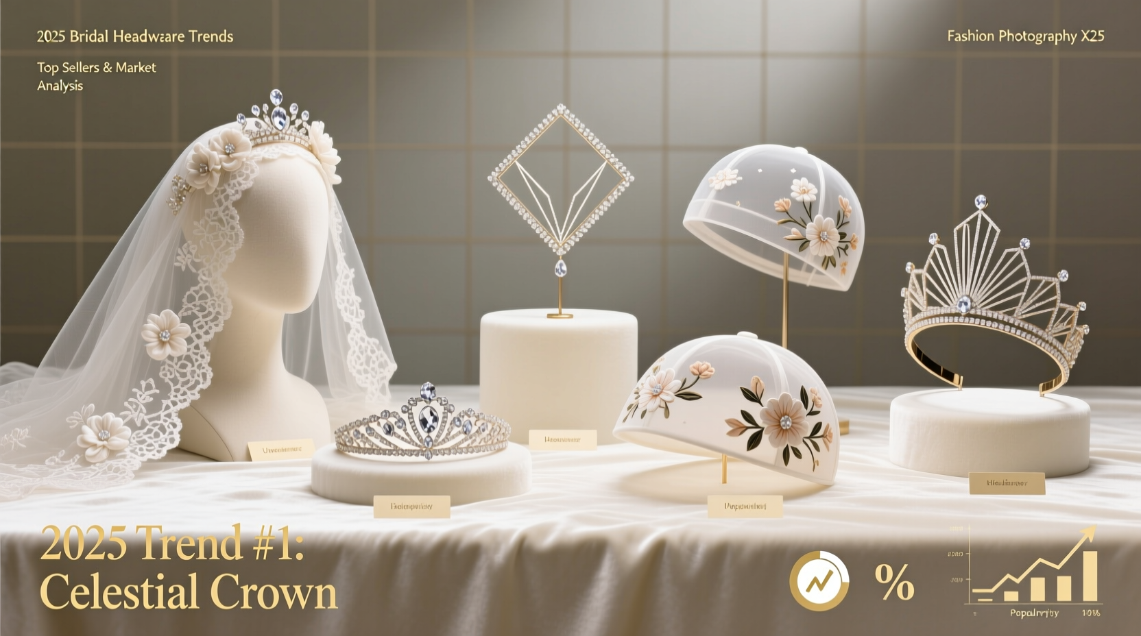 best selling bridal headwear