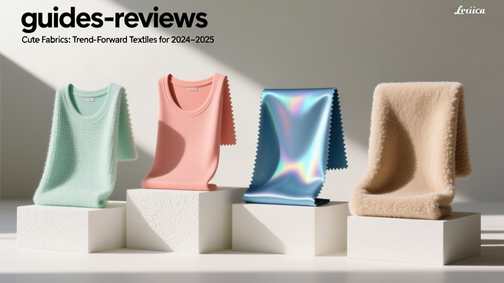 Cute Fabrics: Trend-Forward Textiles for 2024–2025