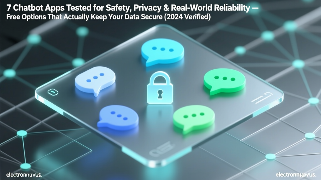 7 Chatbot Apps Tested for Safety, Privacy & Real-World Reliability — Free Options That Actually Keep Your Data Secure (2024 Verified)