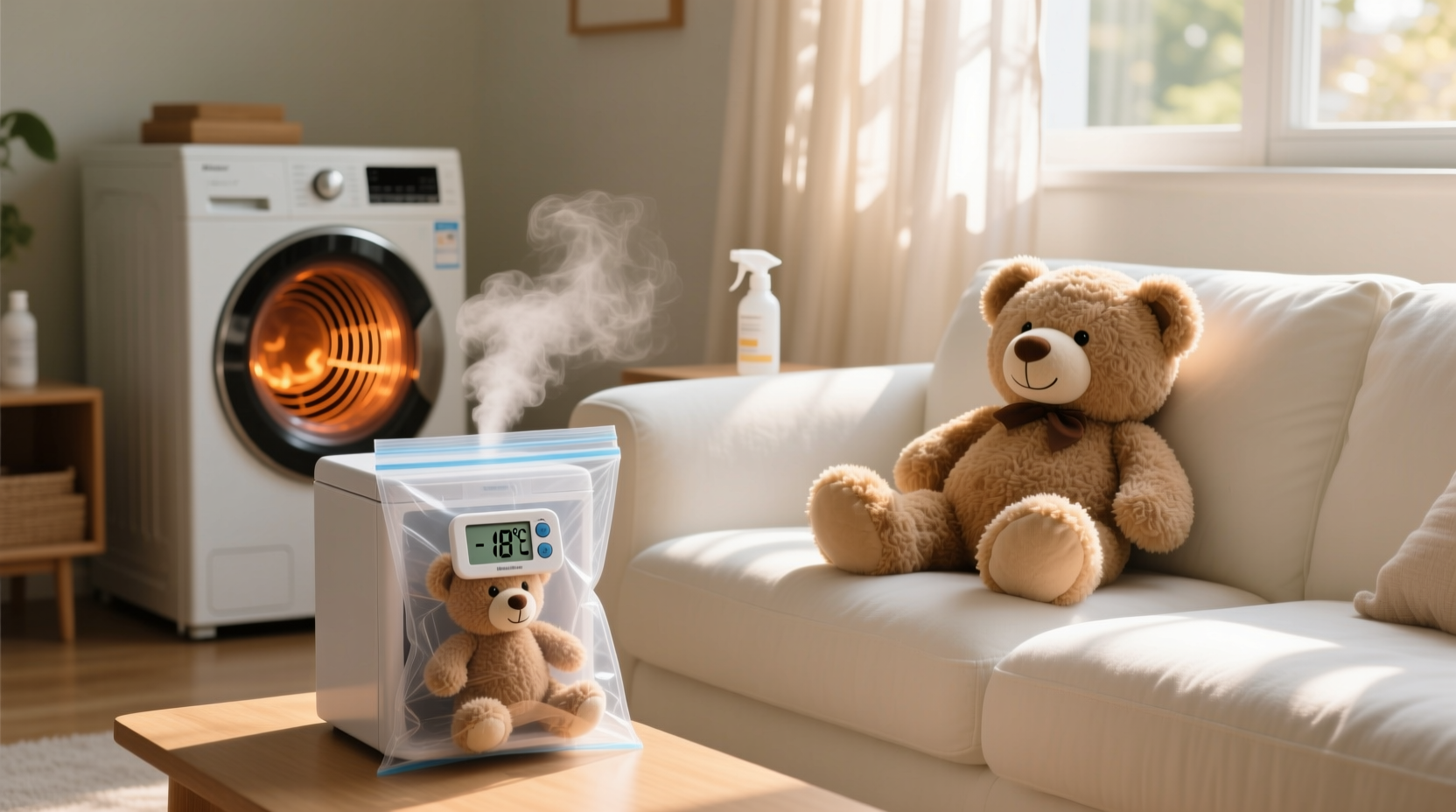 freezing stuffed animals dust mite truth