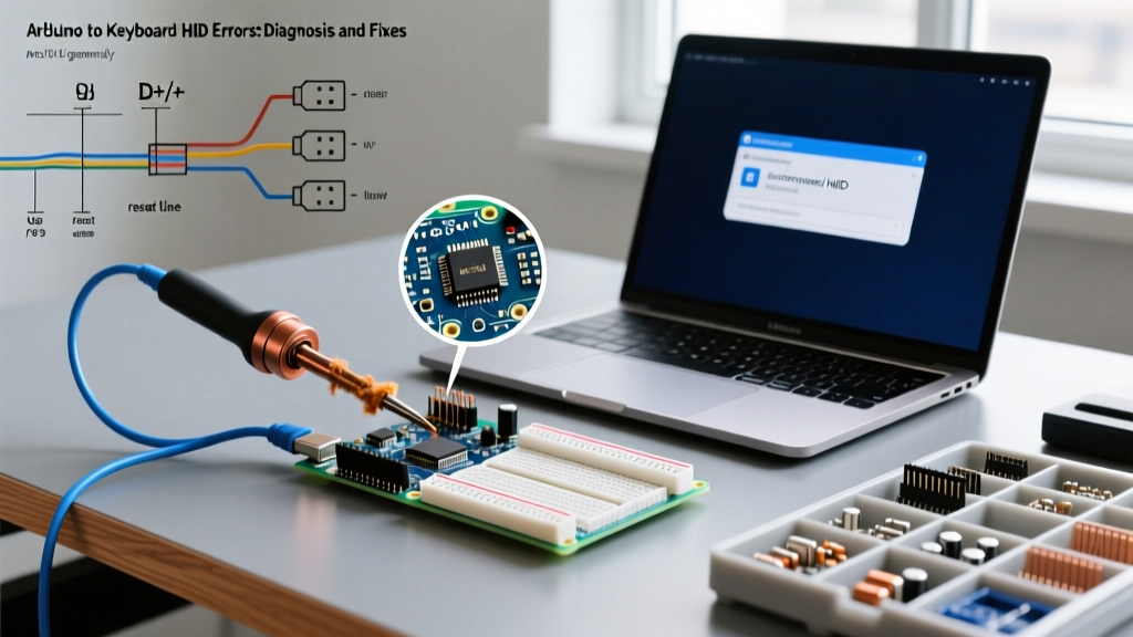 Arduino to Keyboard HID Errors: Diagnosis and Fixes