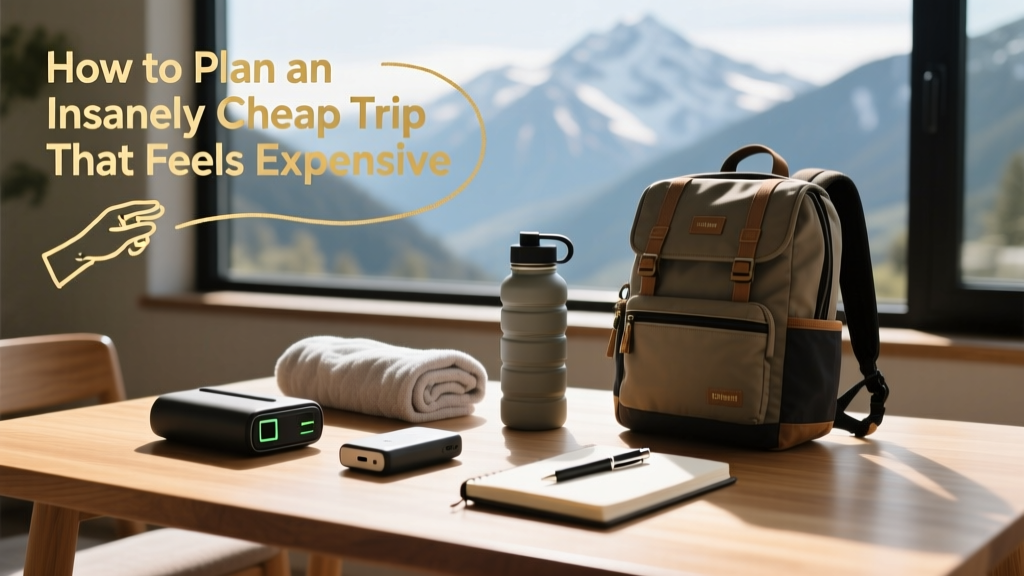 How To Plan An Insanely Cheap Trip That Feels Expensive