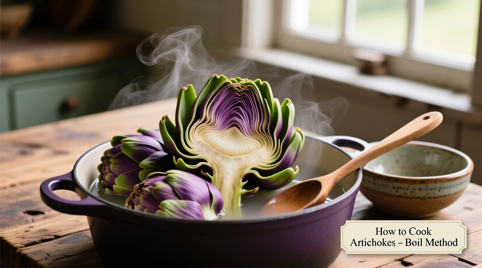 how to cook artichokes boil