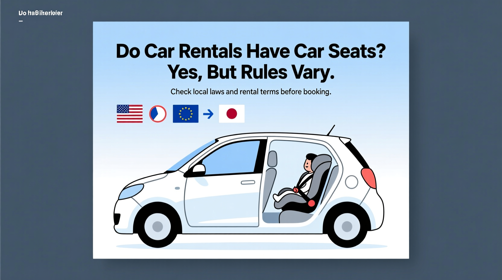 do car rentals have car seats