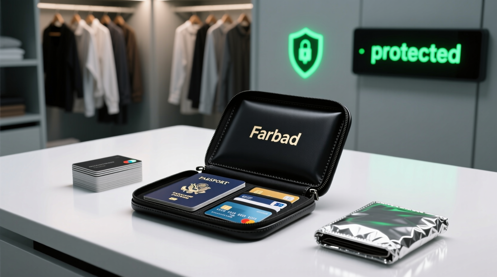 closet organization tips rfid pouch worth it