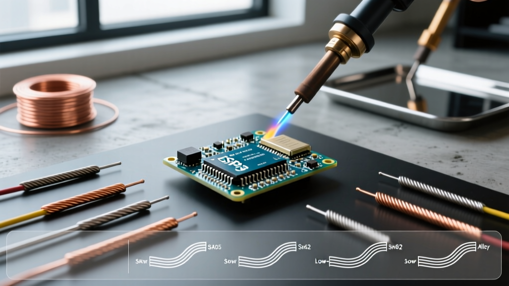 Advanced Soldering Wire Types for High-Reliability PCB Rework