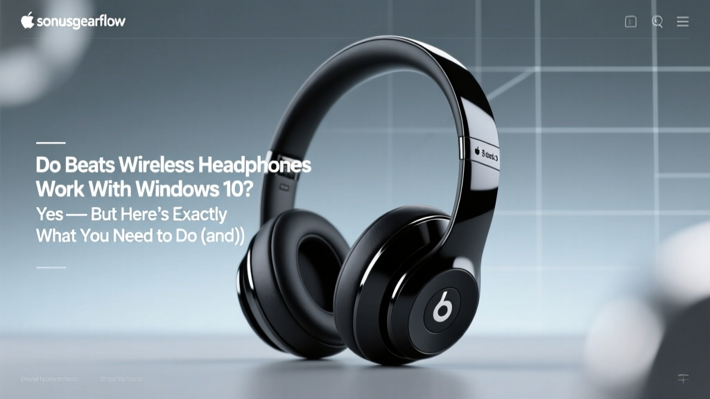 Beats Wireless Headphones on Windows 10: Fixes & Tips