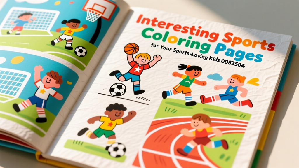 Interesting Sports Coloring Pages for Your Sports-Loving Kids: Developmental Benefits, Safety Standards, and Age-Appropriate Design Insights