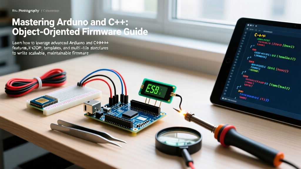 Mastering Arduino and C++: Object-Oriented Firmware Guide