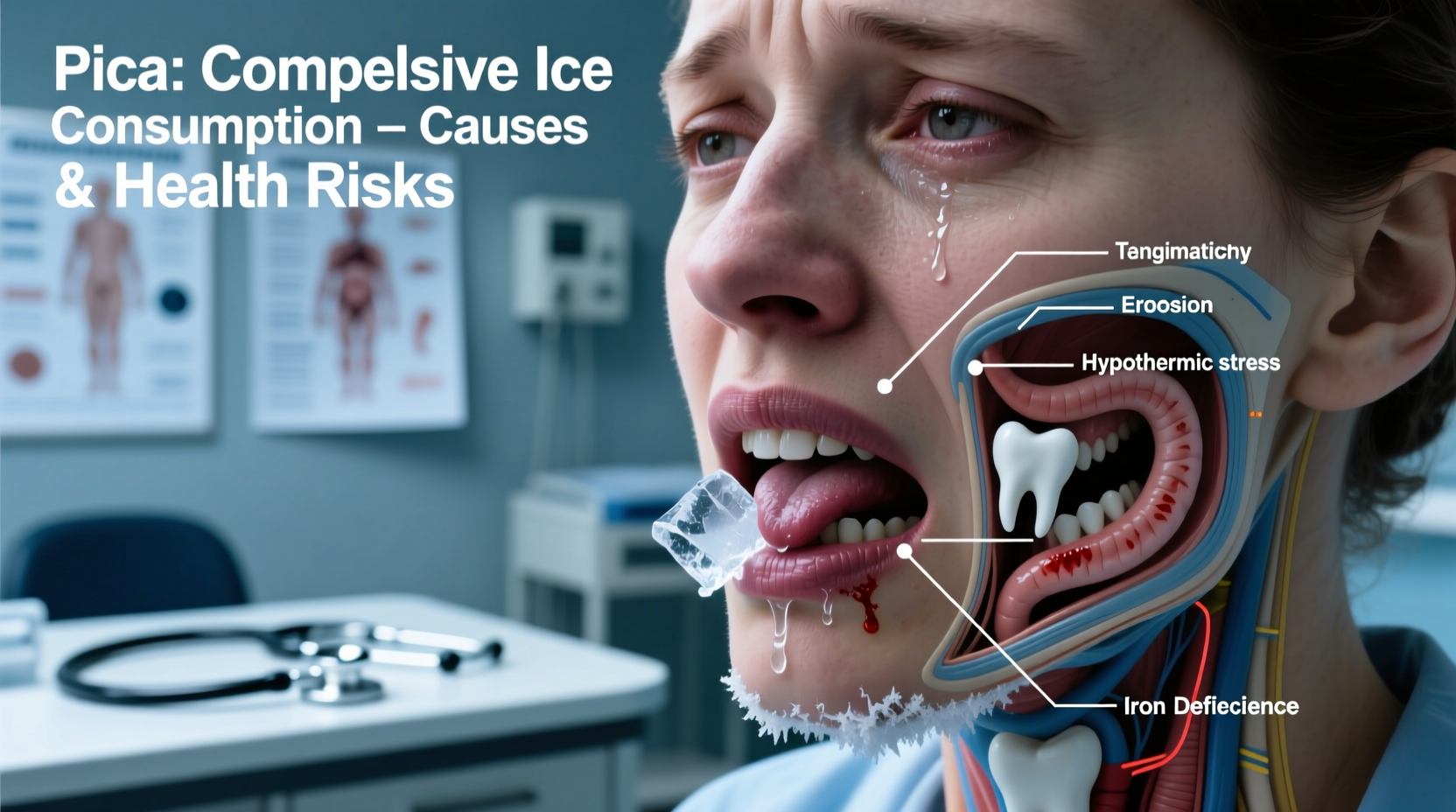 why do some people crave ice nonstop pica and health implications