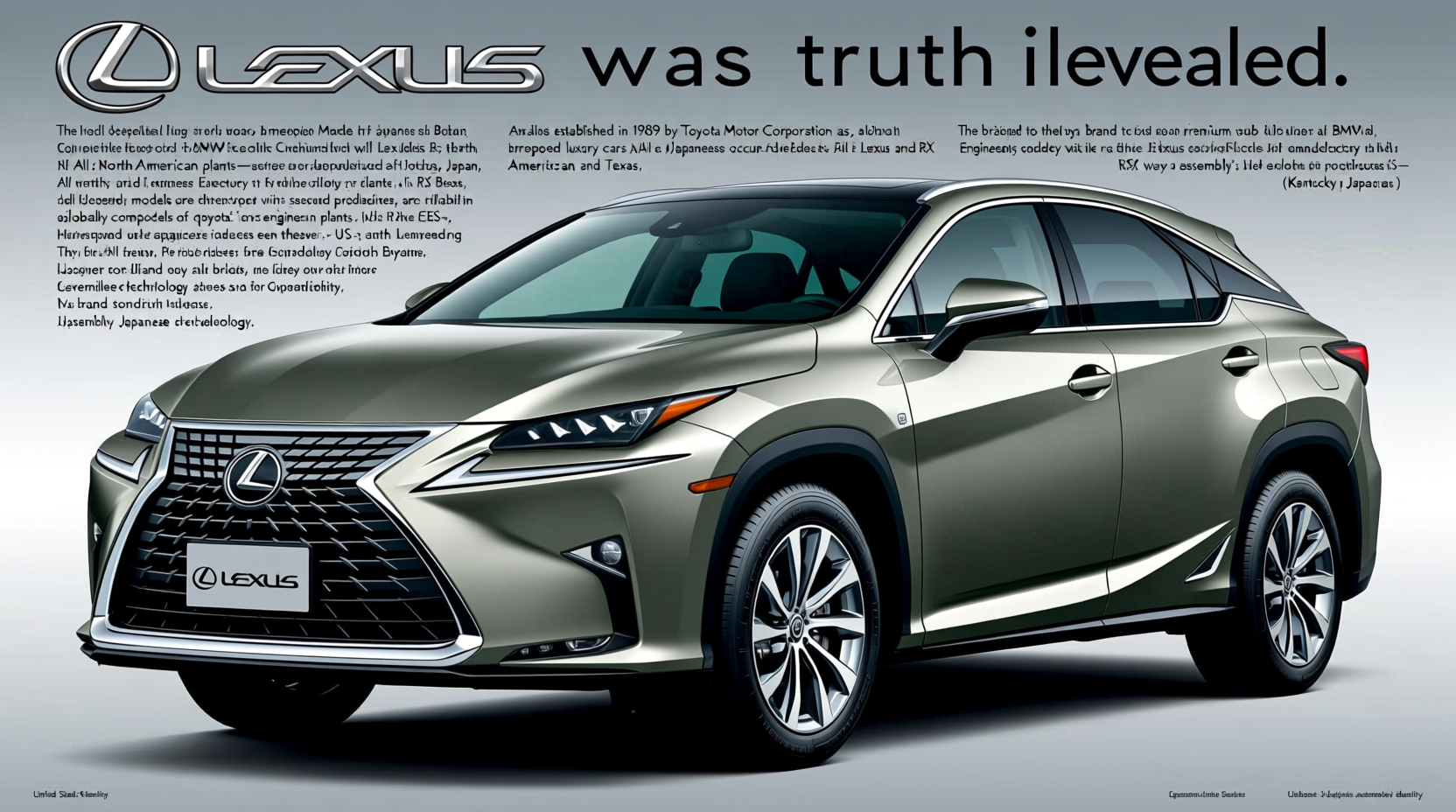 is lexus an american made car