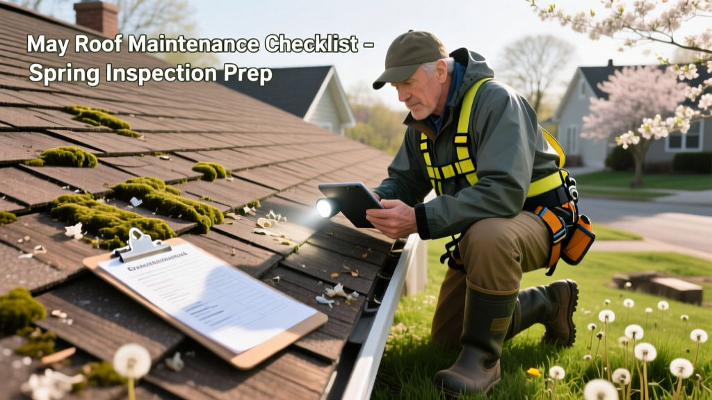 May Roof Maintenance Checklist: Spring Inspection & Prep