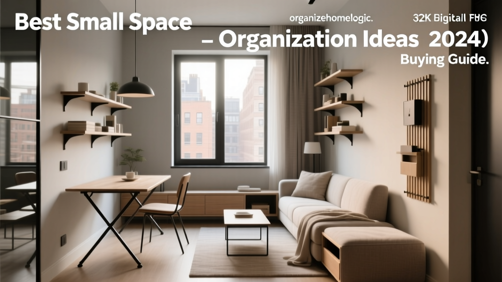 Best Small Space Organization Ideas (2024 Buying Guide)