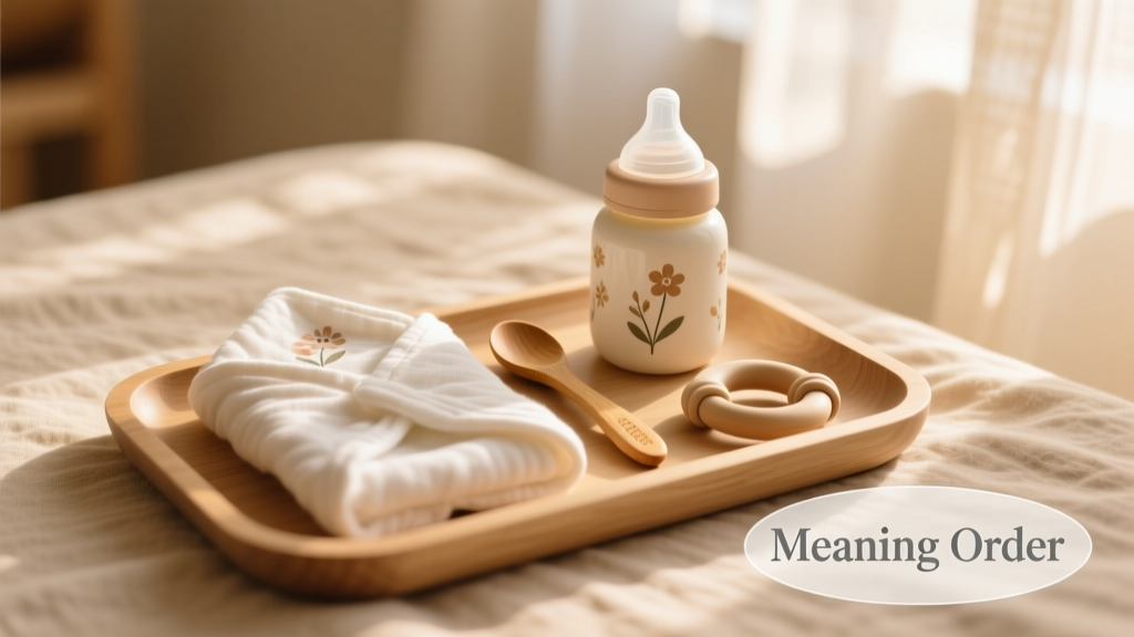 Meaning Order in Infant Development: Why Sequence Matters More Than Speed