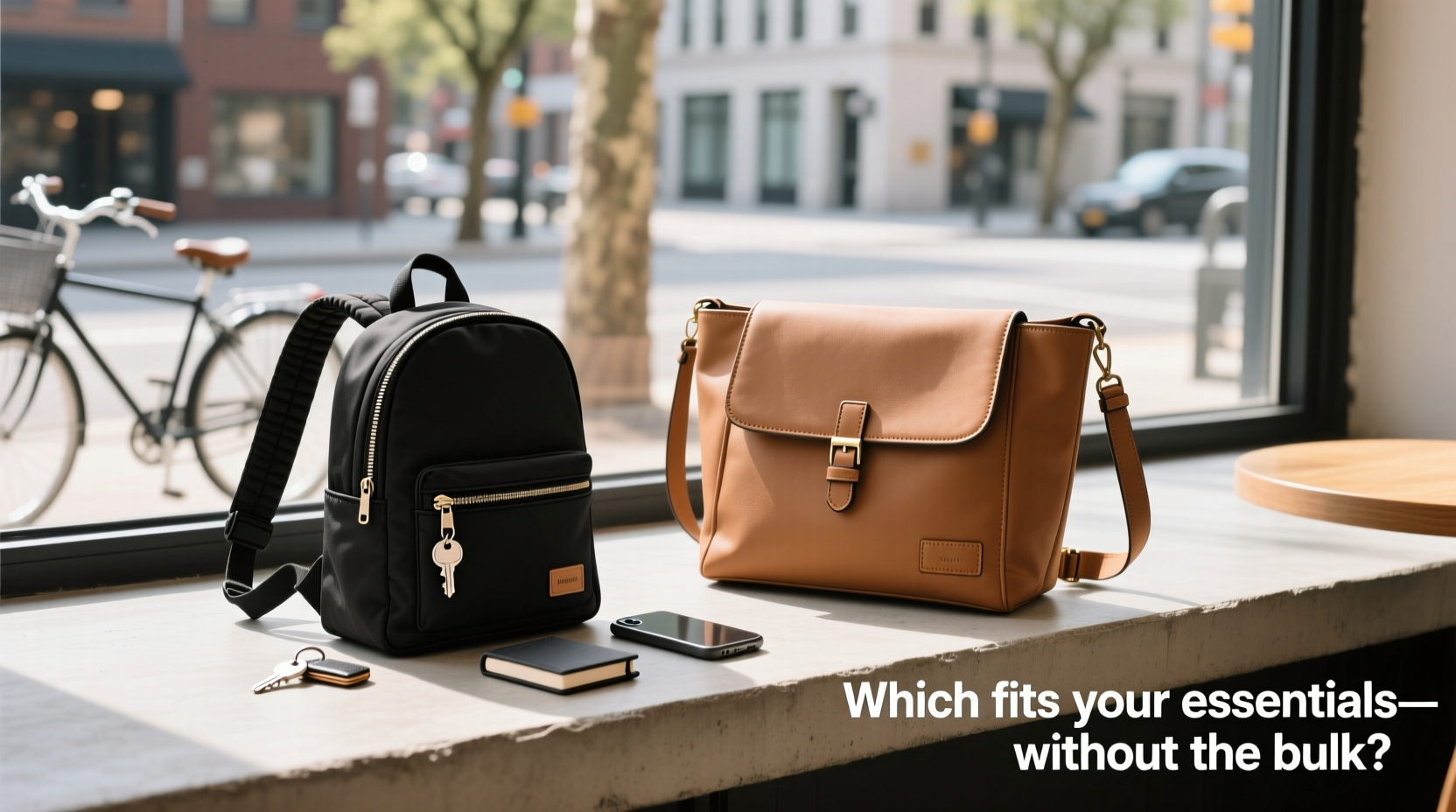 mini backpacks vs crossbody totes which fits essentials without bulk