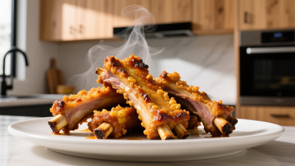 Air Fried Corn Ribs: Crispy, Juicy & Oil-Free