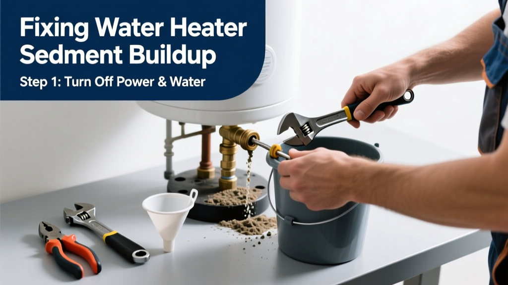 Fixing Water Heater Sediment Buildup: A Step-by-Step Guide