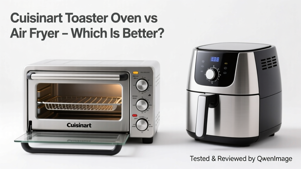 Cuisinart Toaster Oven vs Air Fryer: Which Is Better?