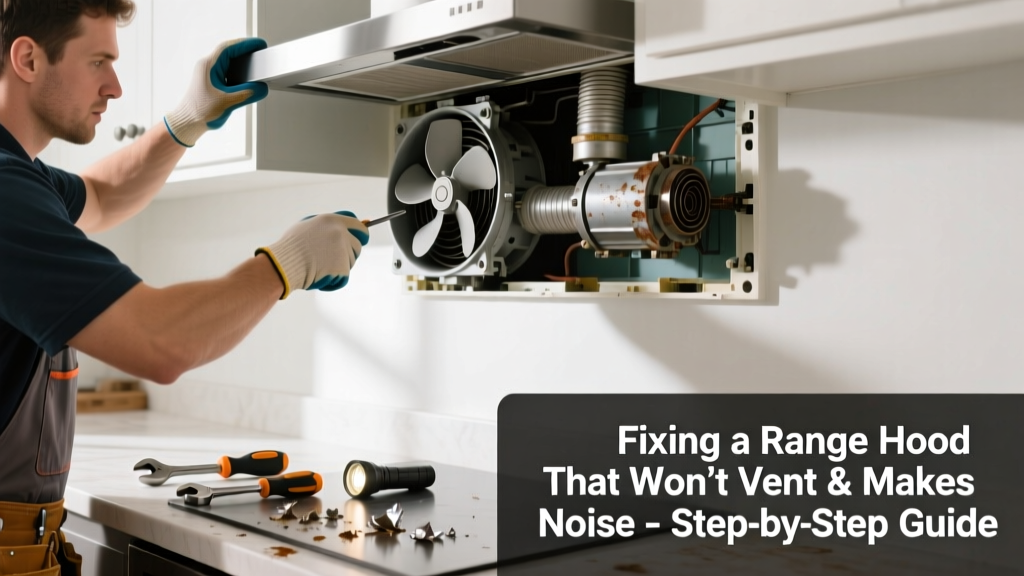 Fixing a Range Hood That Won’t Vent & Makes Noise