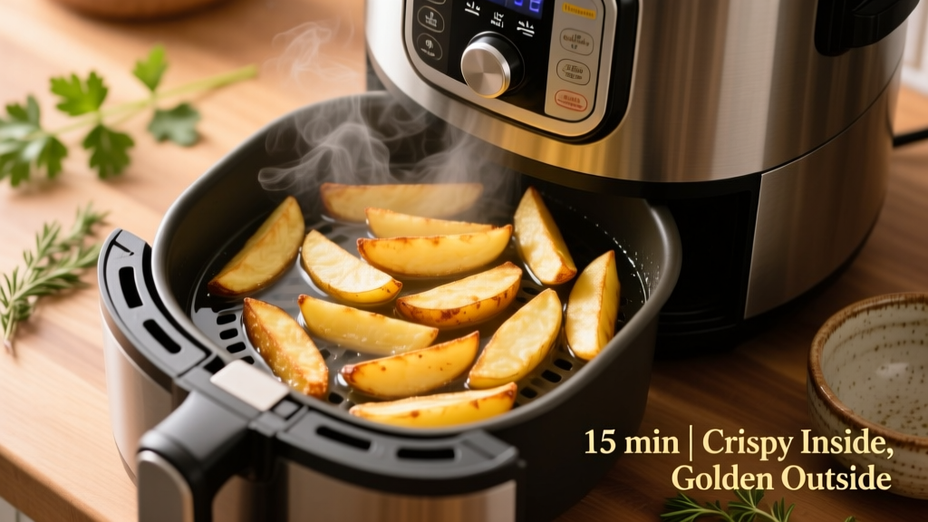 Instant Pot Air Fryer French Fries Cook Time