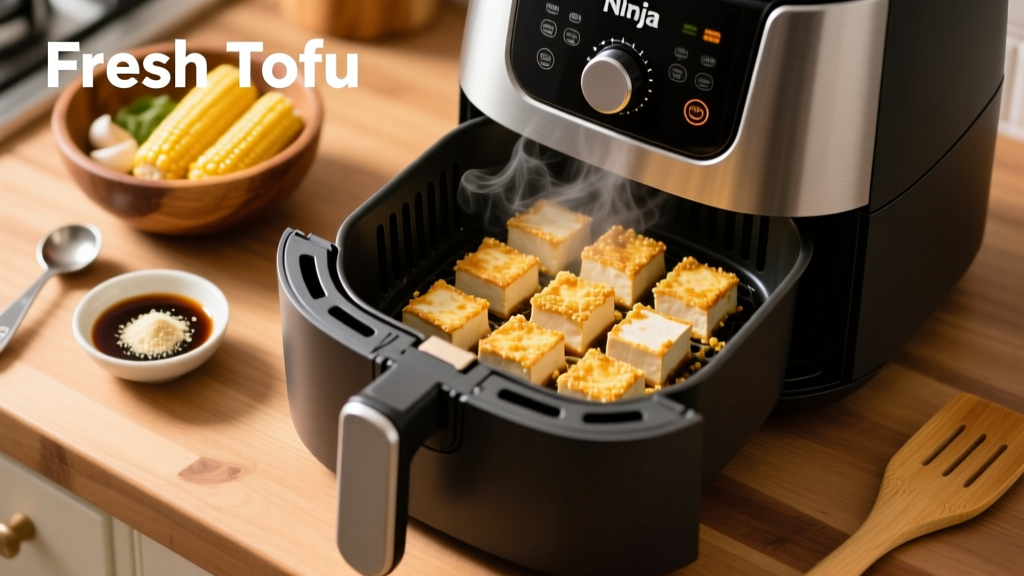How to Cook Tofu in Ninja Foodi (Crispy Every Time!)