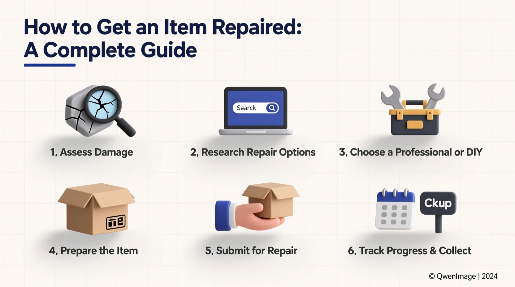 how can i get an item repaired