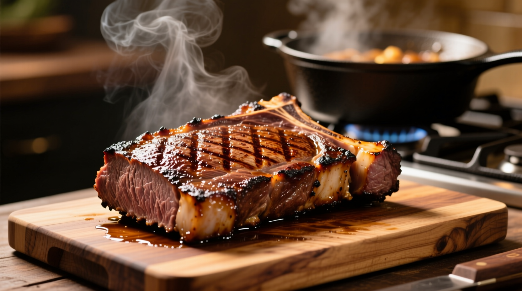 Perfectly seared chuck roast before slow cooking