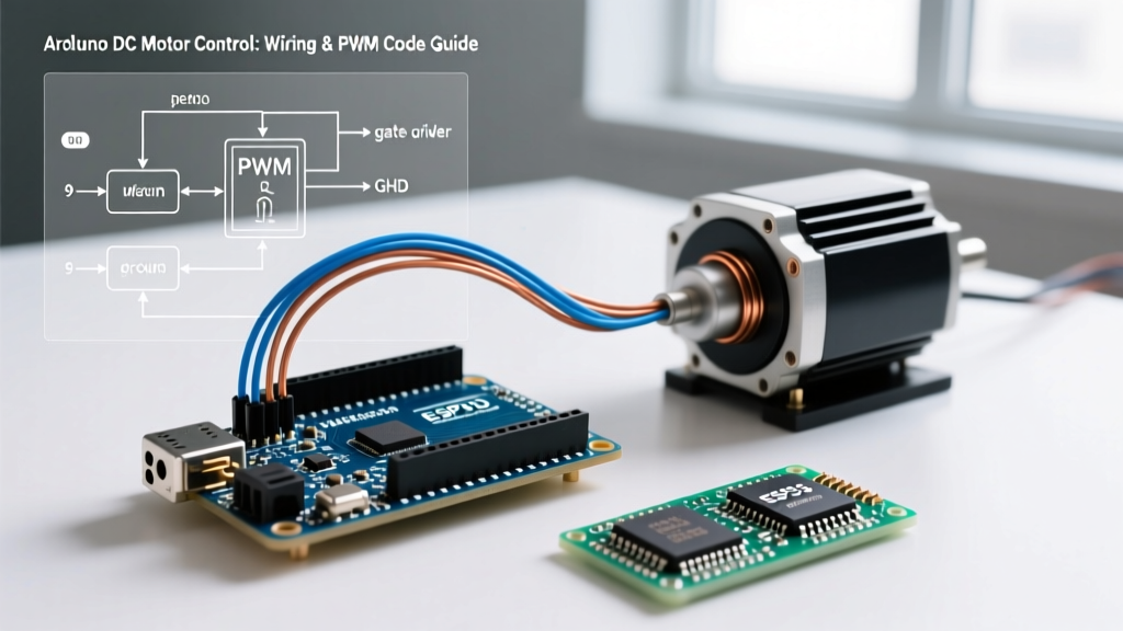 Arduino DC Motor Control: Wiring & PWM Code Guide