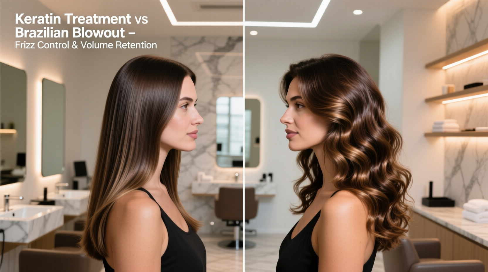 keratin treatment vs brazilian blowout which smooths frizz without losing volume