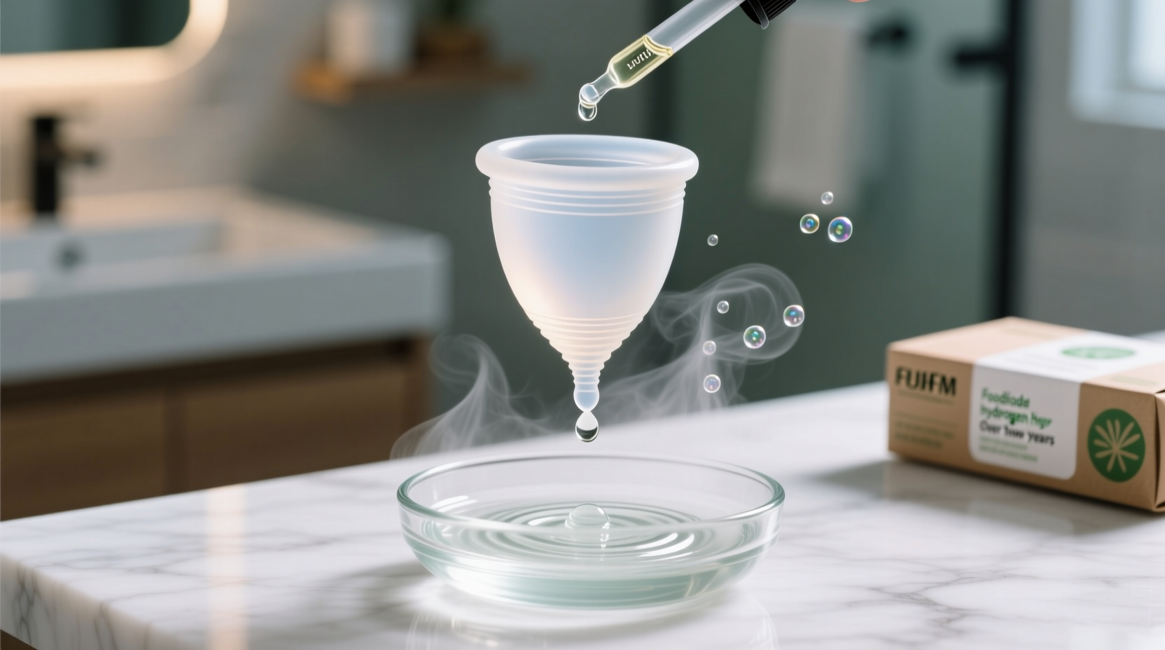 eco friendly menstrual cup cleaning