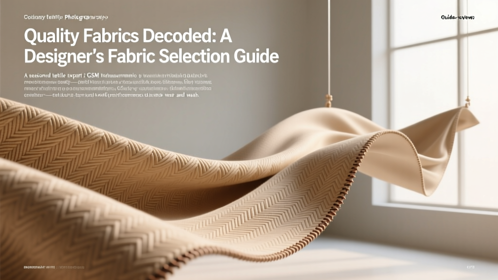 Quality Fabrics Decoded: A Designer’s Fabric Selection Guide