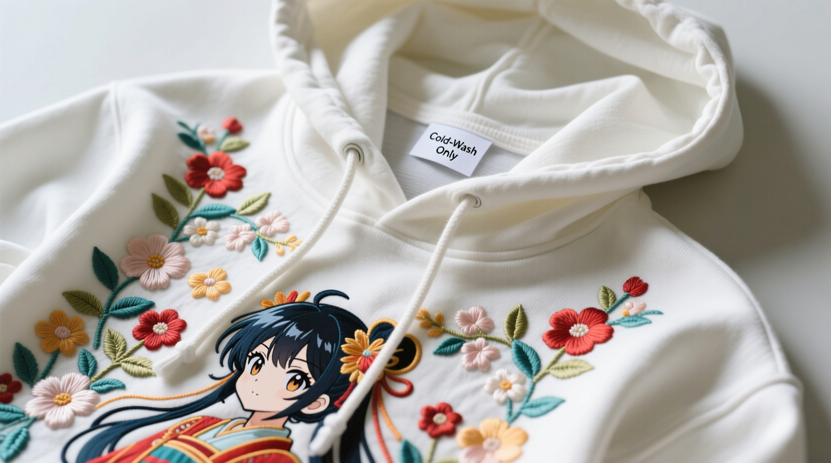 how to clean anime hoodies without fraying patches