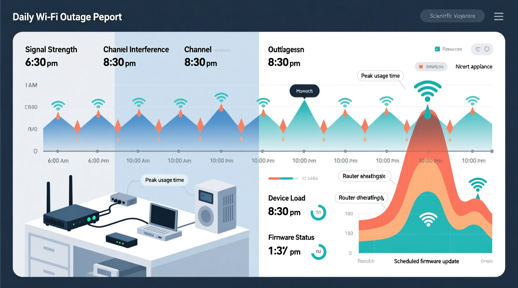 why does my wifi cut out at the same time every day identifying router patterns