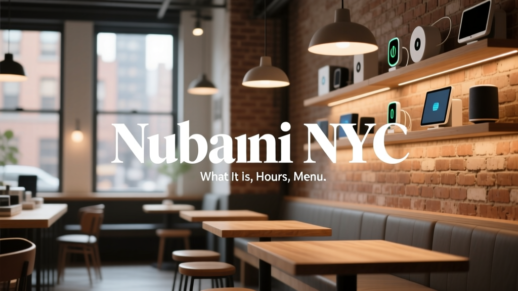 Nubiani NYC: Hours, Menu & Visitor Guide